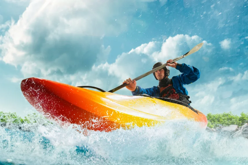 Kayaking Sea Colva